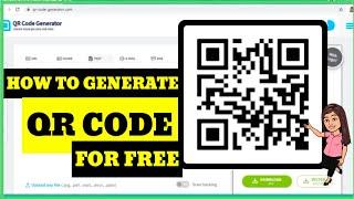 HOW TO GENERATE AND DOWLOAD QR CODE QUICK AND FREE