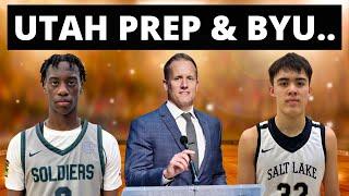 NOBODY Is NOTICING THIS About BYU BASKETBALL AND UTAH PREP | AJ Dybantsa And JJ Mandaquit