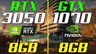 RTX 3050 vs. GTX 1070 | Test in 8 Games in 2022