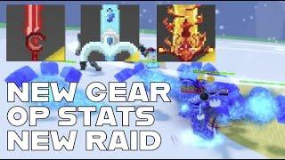 NEW Endless Raid, OP Weapons, And Stat Cap! RPG SIMULATOR