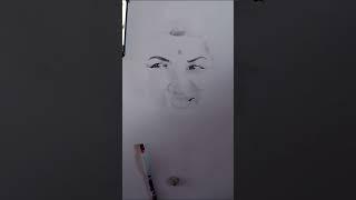 Lata mangeshkar potrate #music #bollywood #drawing #latamangeshkar #sketch