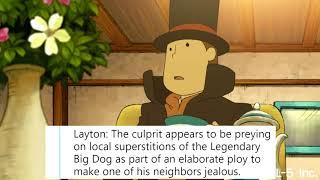 Professor Layton and the Big Dog