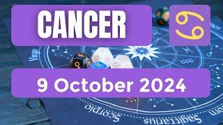 Cancer horoscope | Cancer Horoscope for Today 9 October 2024