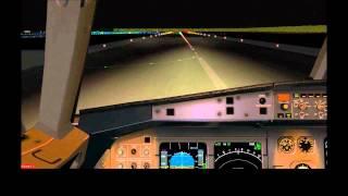 FS2004 FS9 Wilco A320 US Air Landing At KIAH