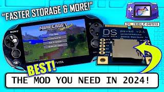 Get This Mod For Your PS Vita In 2024 | 3G To SD Card Modification Kit