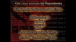 Updating Kali Linux repositories with sources.list | 2018.1|