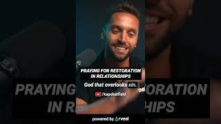 Need restoration in relationships? Let me pray for you #jesus #holyspirit #christiani...