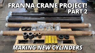 Making New Boom Lift Cylinders | Franna Crane Project | Part 2