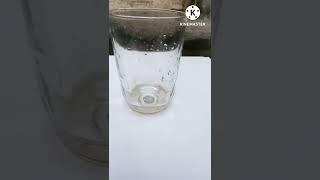 Amazing experiment with coin and water || invisible coin #shorts #scienceverse