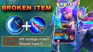 NOLAN BROKENNNNNN BUILD!! - Mobile Legends 2024