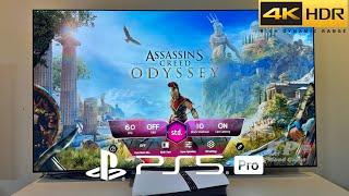 Asassin's Creed Odyssey PS5 Pro Gameplay With LG Oled TV 4K (ps4 image enhancement)