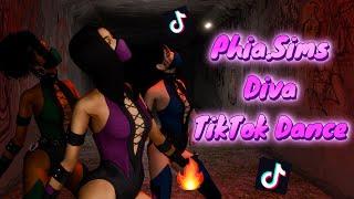 TikTok "DIva" TikTok Dance Animation by Phia.Sims