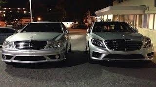 2014 MERCEDES BENZ S-CLASS S550 (W222) vs. 2007 S550 (W221)