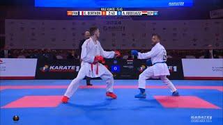 Enzo Berthon vs Abdalla abdelaziz | Final Male Kumite -75Kg | Casablanca 2024