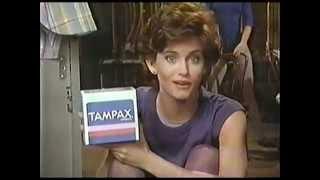 1985 Tampax Commercial with Courteney Cox