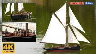 Radio Controlled JOLIE BRISE gaff-rigged pilot cutter [*UltraHD and 4K*]