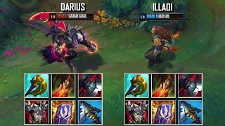 ILLAOI vs DARIUS FULL BUILD FIGHTS & Best Moments!