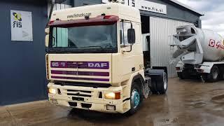 TRUCK DAF 95.430 ATI 4X2 TRACTOR UNIT FIŠ TRUCKS & MACHINERY SLOVENIA