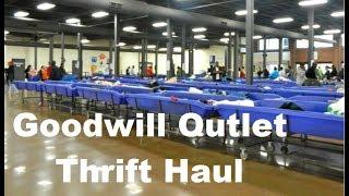 Goodwill Outlet Thrift Haul