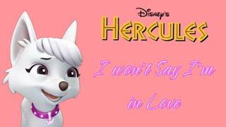 Paw Patrol (ft. Rubble) - I Won´t Say I´m In Love - Hercules