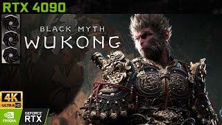 Black Myth Wukong 4K PC Chapter 3 End Cinematic Settings, Ray Tracing DLSS + FG | 7950X3D | RTX 4090