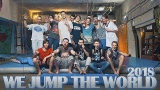 WE JUMP THE WORLD day 2018 Team Farang world flashmob Lviv parkour & freerunning