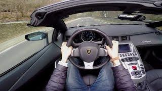 POV Drive: Lamborghini Aventador Roadster LP700-4