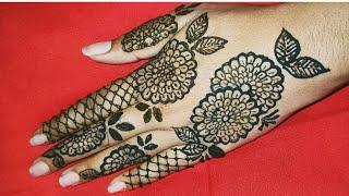 very easy simple mehndi design | stylish mehndi design | trending mehndi