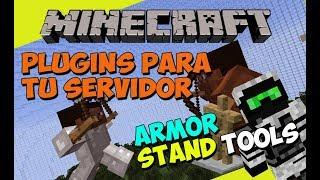 PLUGINS para tu SERVIDOR de Minecraft - ARMOR STAND TOOLS (Crea Armor Stands de Manera Muy Rapida!)