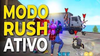 Ative o MODO RUSHADÃO e DESTRUA os SEUS INIMIGOS no FREE FIRE