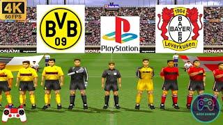 Winning Eleven 2002 Gameplay - Dortmund vs Leverkusen - Duckstation PS1 on PC - Full Game [4K60]