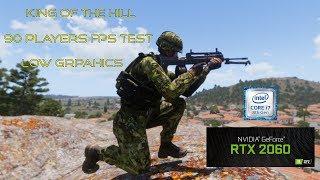 Arma 3 KOTH 90 players Low Graphics Test | RTX 2060 | i7 8700