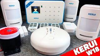 GSM WiFi Сигнализация KERUI w18 с AliExpress, Обзор. Умный охранный комплекс для дома, дачи, офиса.