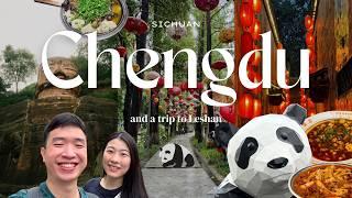 4 Days in CHENGDU, CHINA  | Visiting the Leshan Giant Buddha & Trying Famous Sichuan Foods ️