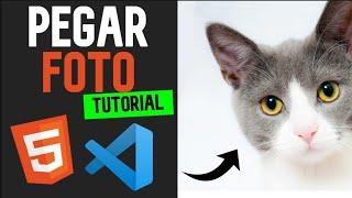 como Pegar una FOTO en HTML - Visual Studio Code