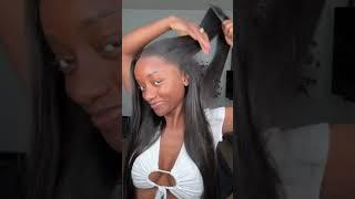 shape your lace and then can do no babyhair style #worldnewhair #naturalhairline #lacefrontwig