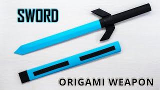 How to Make a PAPER SWORD - Easy Origami Tutorial for a Stunning Paper Sword