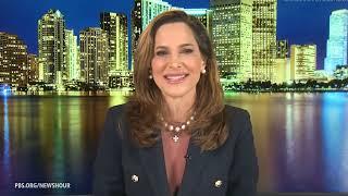 Rep. Maria Elvira Salazar joins PBS News Hour to discuss the election