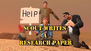 Scout Writes a Research Paper [Captions Advised]