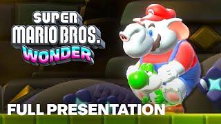 Super Mario Bros. Wonder - Nintendo Direct Gameplay Showcase 8.31.2023