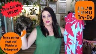 TEMU TRY-ON HAUL | PIXIE CUT WIG?