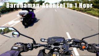 Fastest Barddhaman Asansol On MT15 BS6 || Mayapur Asansol || Vlog#21/2022
