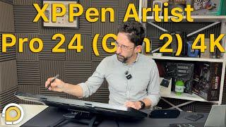 Egy nagy méretű digitális rajztábla bemutatója - XPPen Artist Pro 24 4K