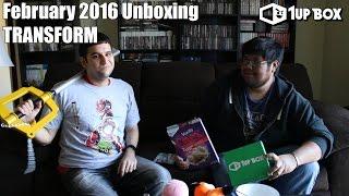 1UP BOX, VANILLA CHEX, STUPIDFOX WITH SEAN - February 2016 Unboxing [TRANSFORM]
