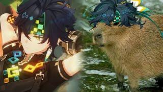 Solo C0-R0 Kinich Beating The Capybara Senseless