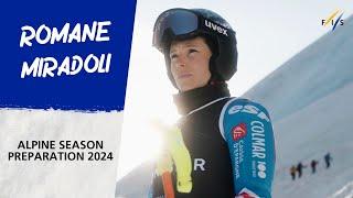 Romane Miradoli - Summer Preparation 2024 | FIS Alpine