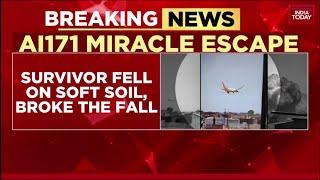 Ahmedabad Plane Crash News: Sole Survivor Of AI-171 Crash Lands Between Buildings On Soft Soil