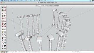 SketchUp Training Series: Copies and Arrays