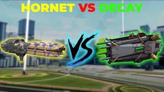 WR - Buffed Hornet VS Decay - Which 600M Range Weapons Is Better? | War Robots