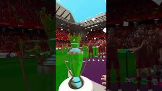Lifting the Premier league trophy as a Manchester United fan in VR..